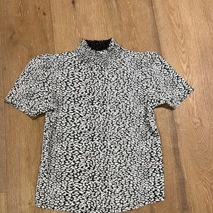 Zara Cheetah Print Top